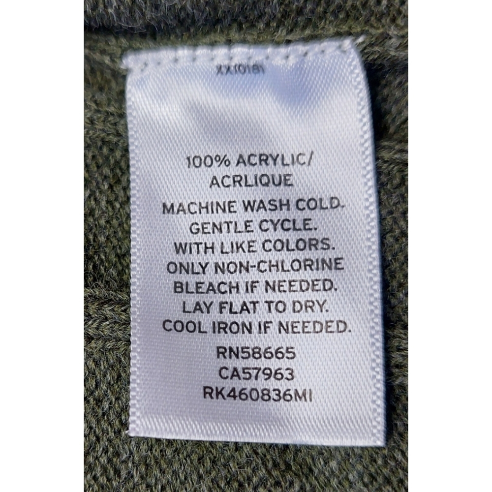 NWOT Abound Cardigan Sweater Size L Green - Picture 9 of 9